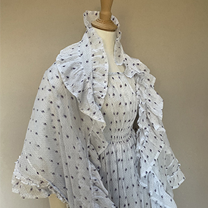 Dress & Shawl c 1860