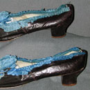 Silk/Leather Shoes