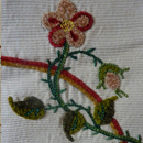 Embroidered Silk