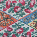 Chine Silk Shawl c 1850