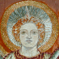 <I>Sanctus</i> border c 1880