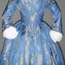 Flowered Brocade c 1845