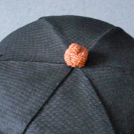 Coral Knop Hat Late 19th c