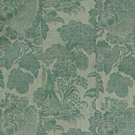 Silk Damask Runner 18th c