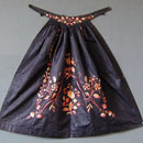 Embroidered Apron c 1850
