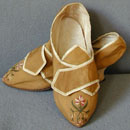 Embroidered Shoes 1775-85