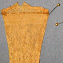 Ochre Silk Mittens