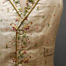 Waistocat Pansies c 1800