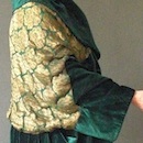 Peacock/Gold Velvet