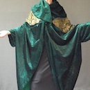 Peacock/Gold Velvet