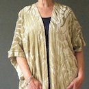 Beige & Silver Coat