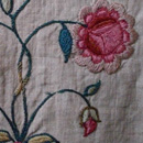 Crewel woolwork