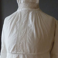 Mary Best's high neck  c 1807