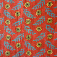 Roller Printed Skirt  c 1810-1820
