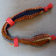 Knotted Misers Purse Early 19th c