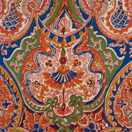 Exquisite Crepe Shawl 1850's