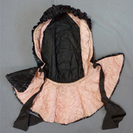 Quilted Carriage Caleche c 1860 