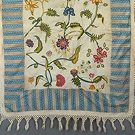 Crewel Work panel 18th c