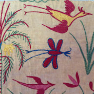 Indian Export Gujerati Embroidery 18th century
