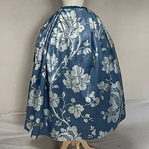 RARE Norwich Damask Skirt 1730s