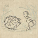Five Hedgehog  Mats 1880s