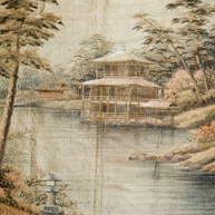 Kyoto Temple Embroidery Late 19th c