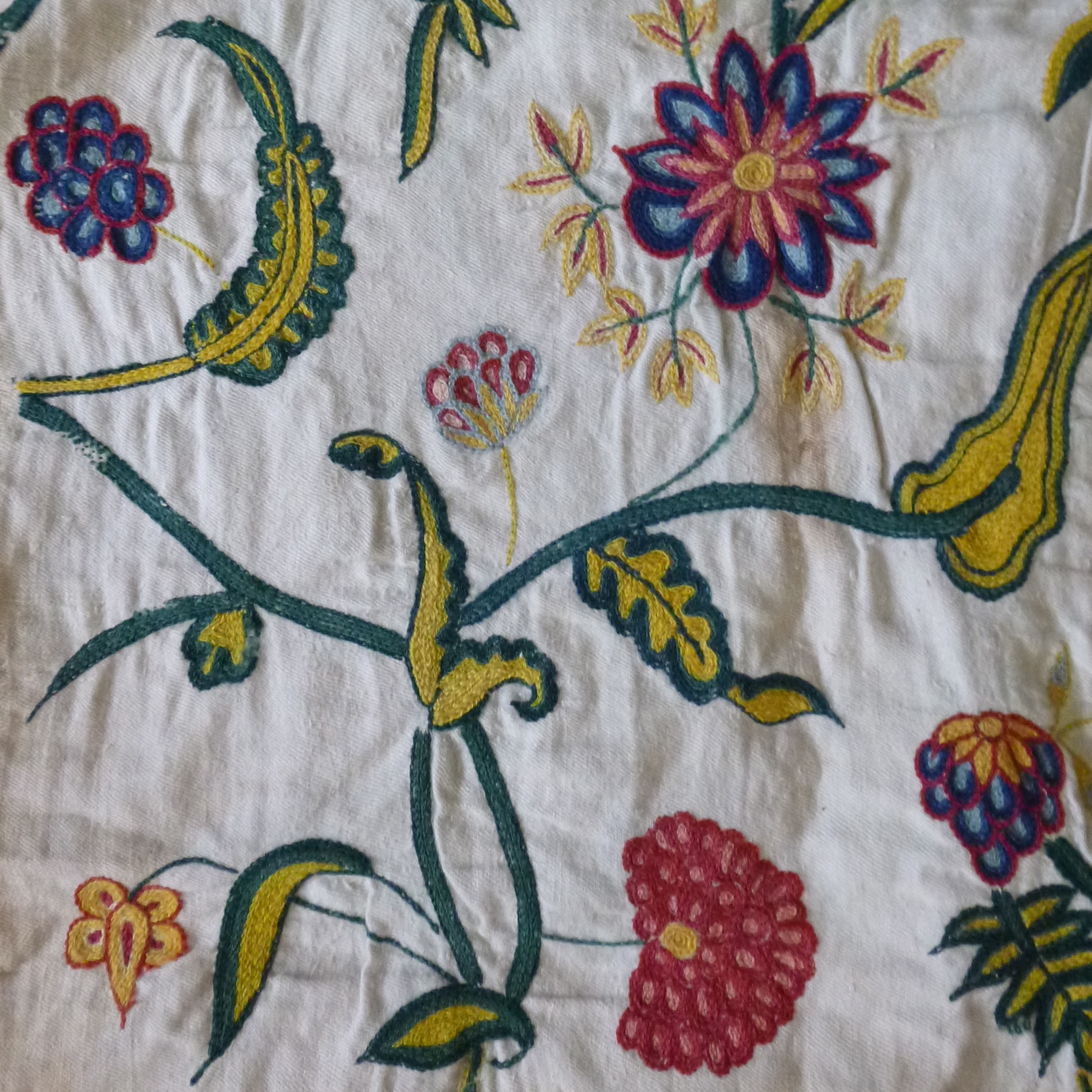 18th c crewelwork