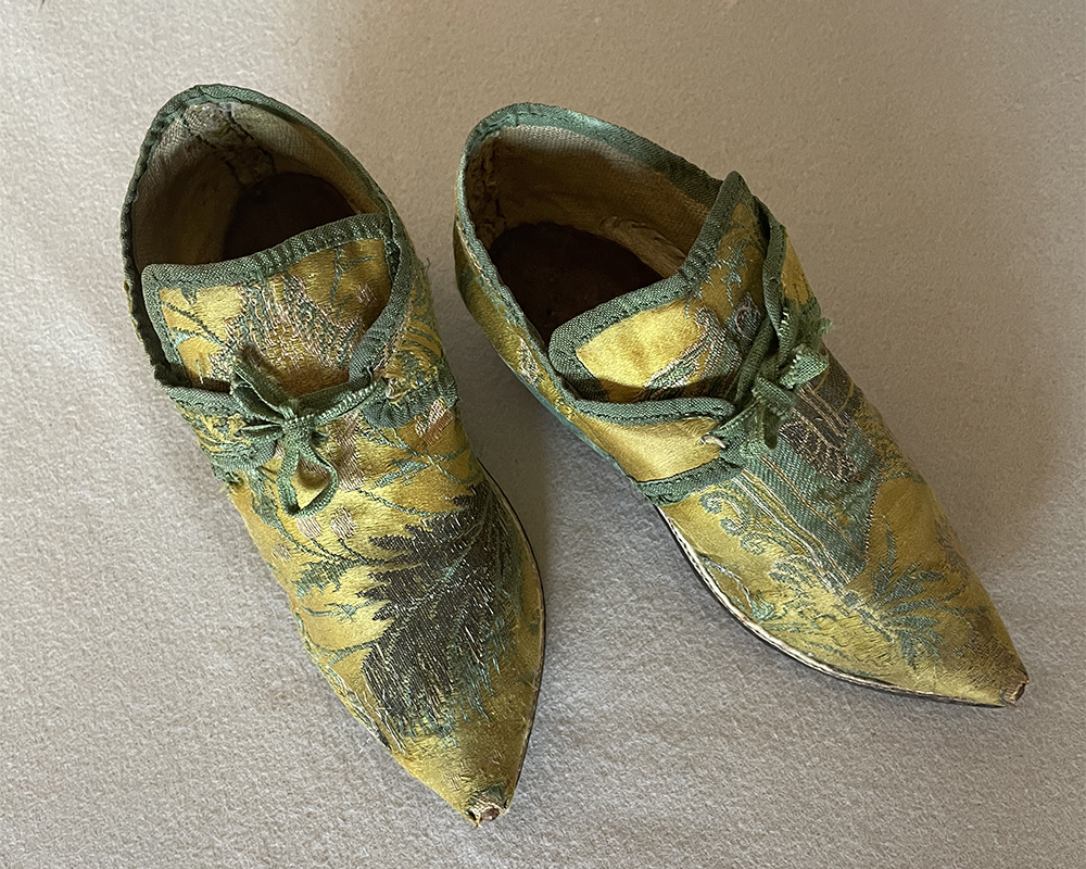 Bizarre Brocade Shoes