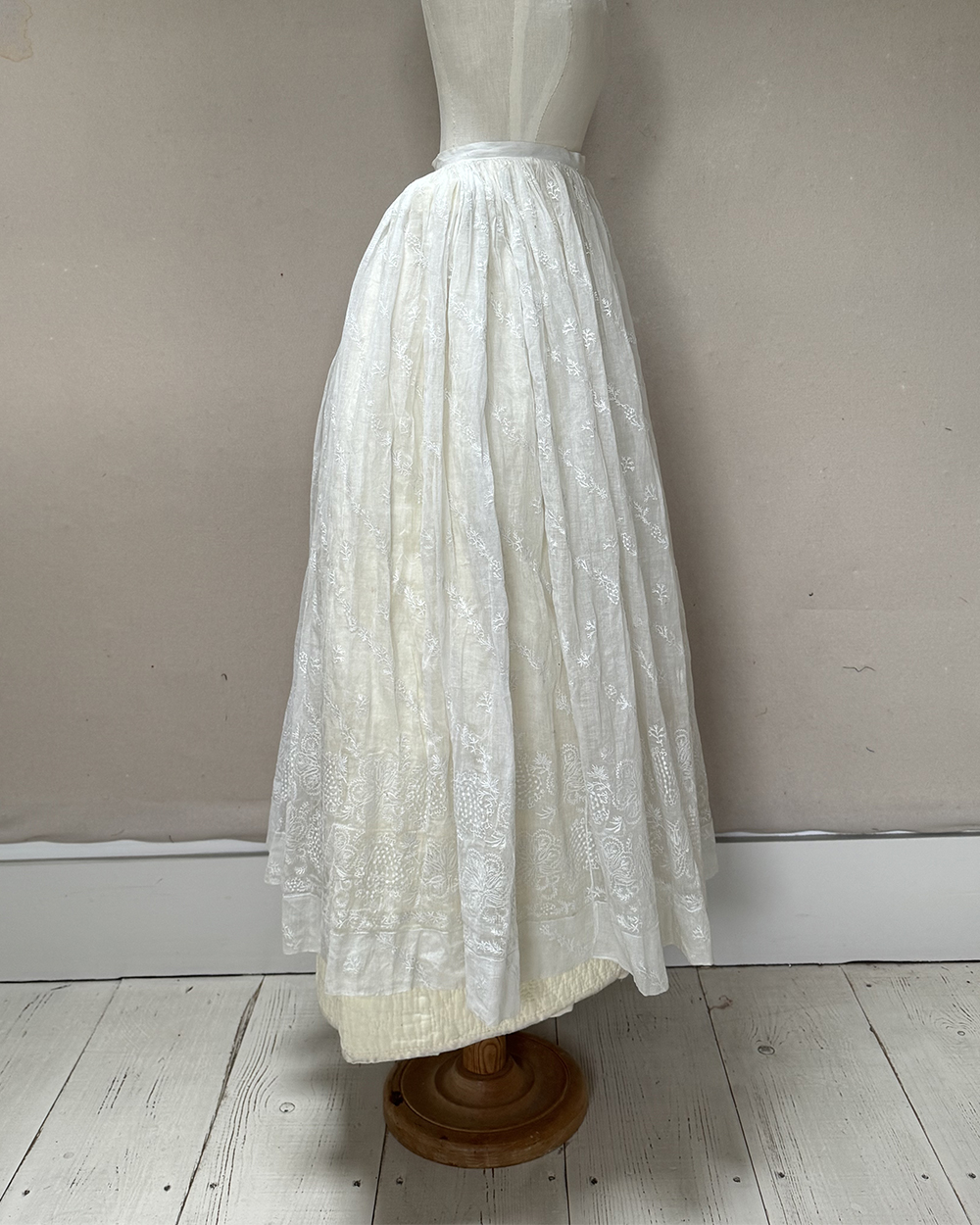 Rare Bengal Embroidered Skirt