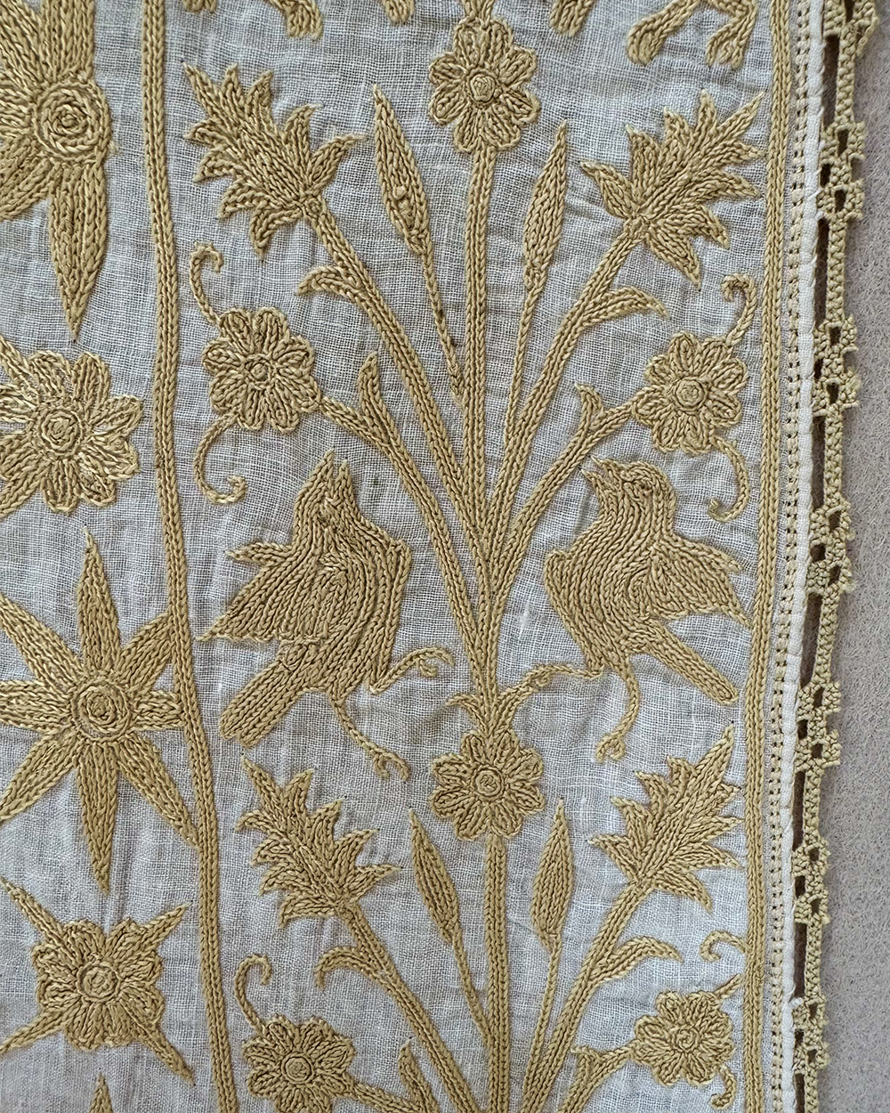 Rare Bengal Colcha Fragment