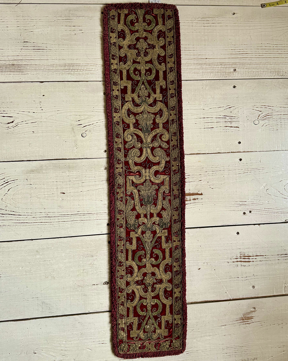 Italian Filé Velvet Runner