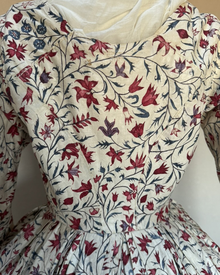 RARE Indian Chintz Robe
