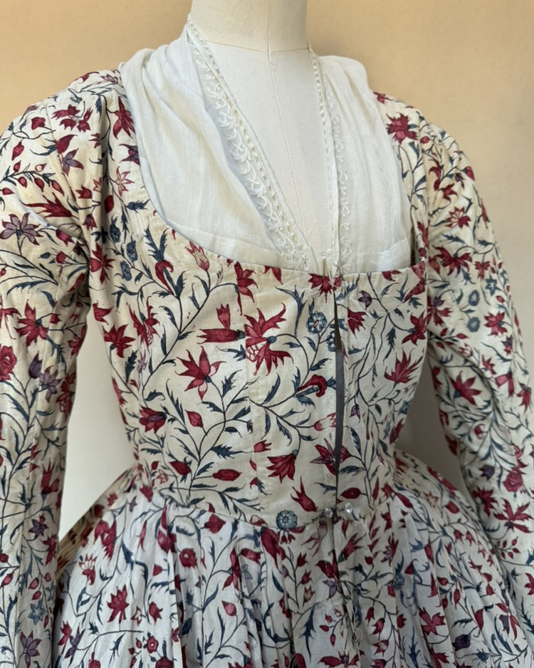 RARE Indian Chintz Robe