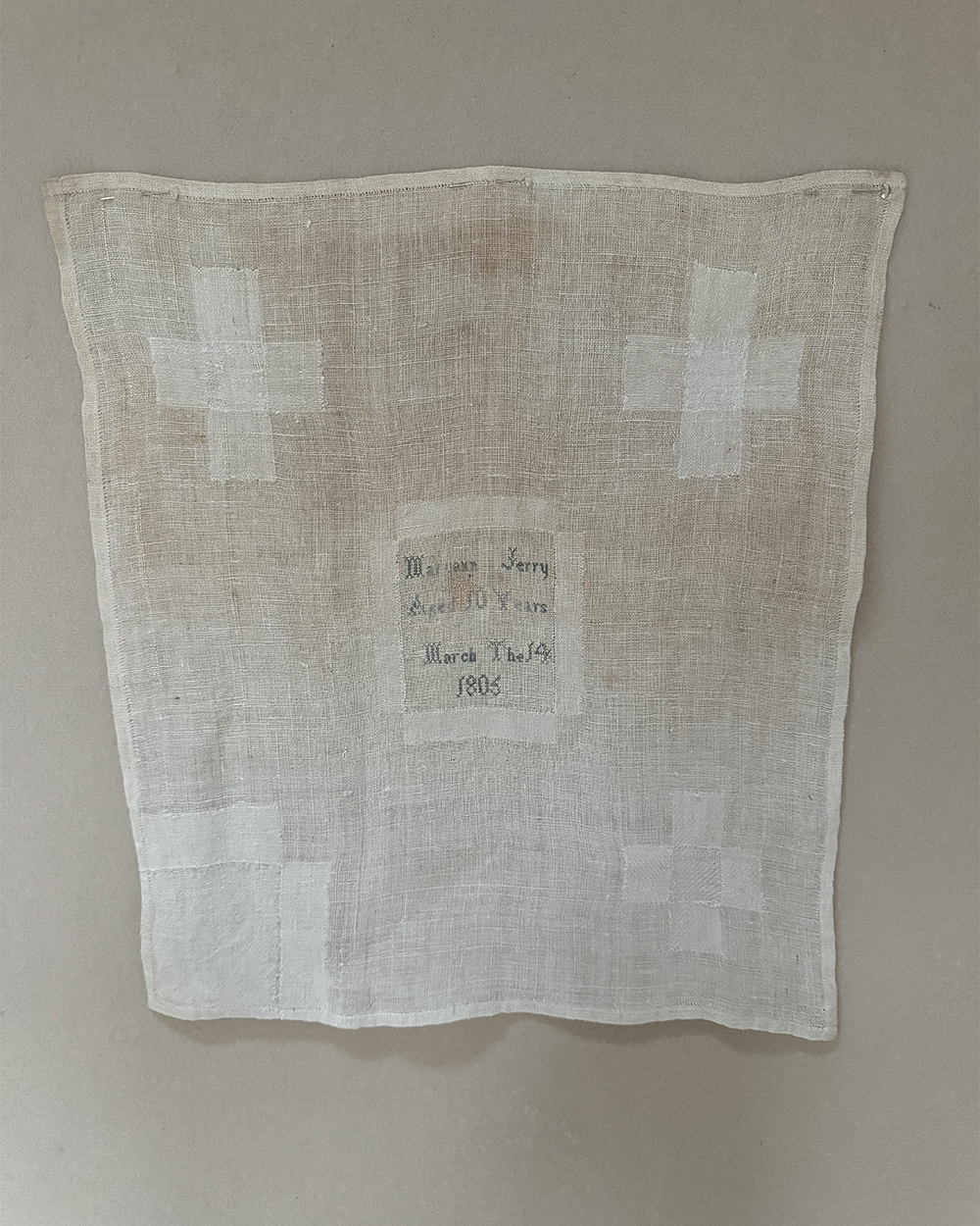 Whitework Darning Sampler