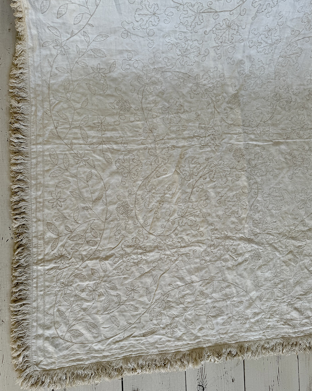 Large Knotted Coverlet