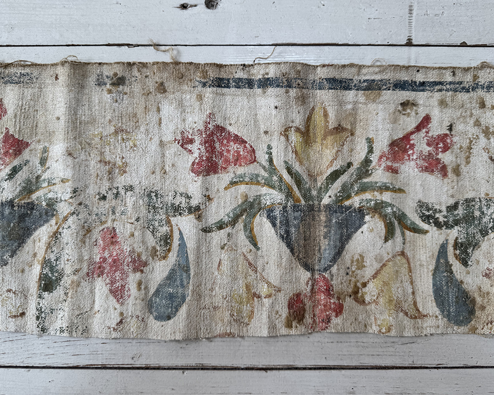 Swedish Hand Painted Panel