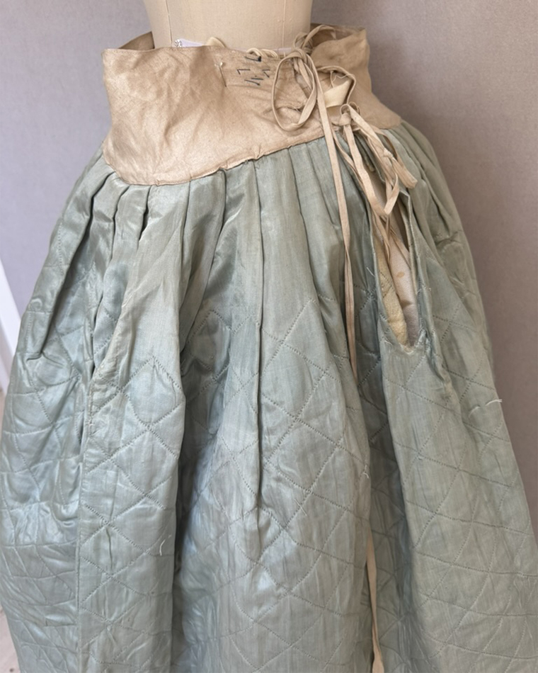 Silk Quilted Petticoat