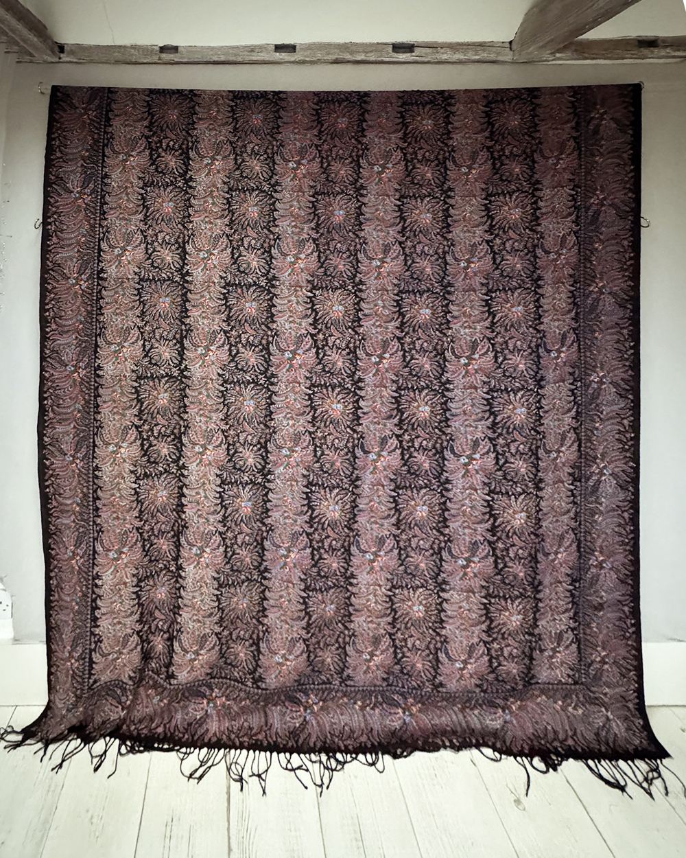 Printed wool Shawl
