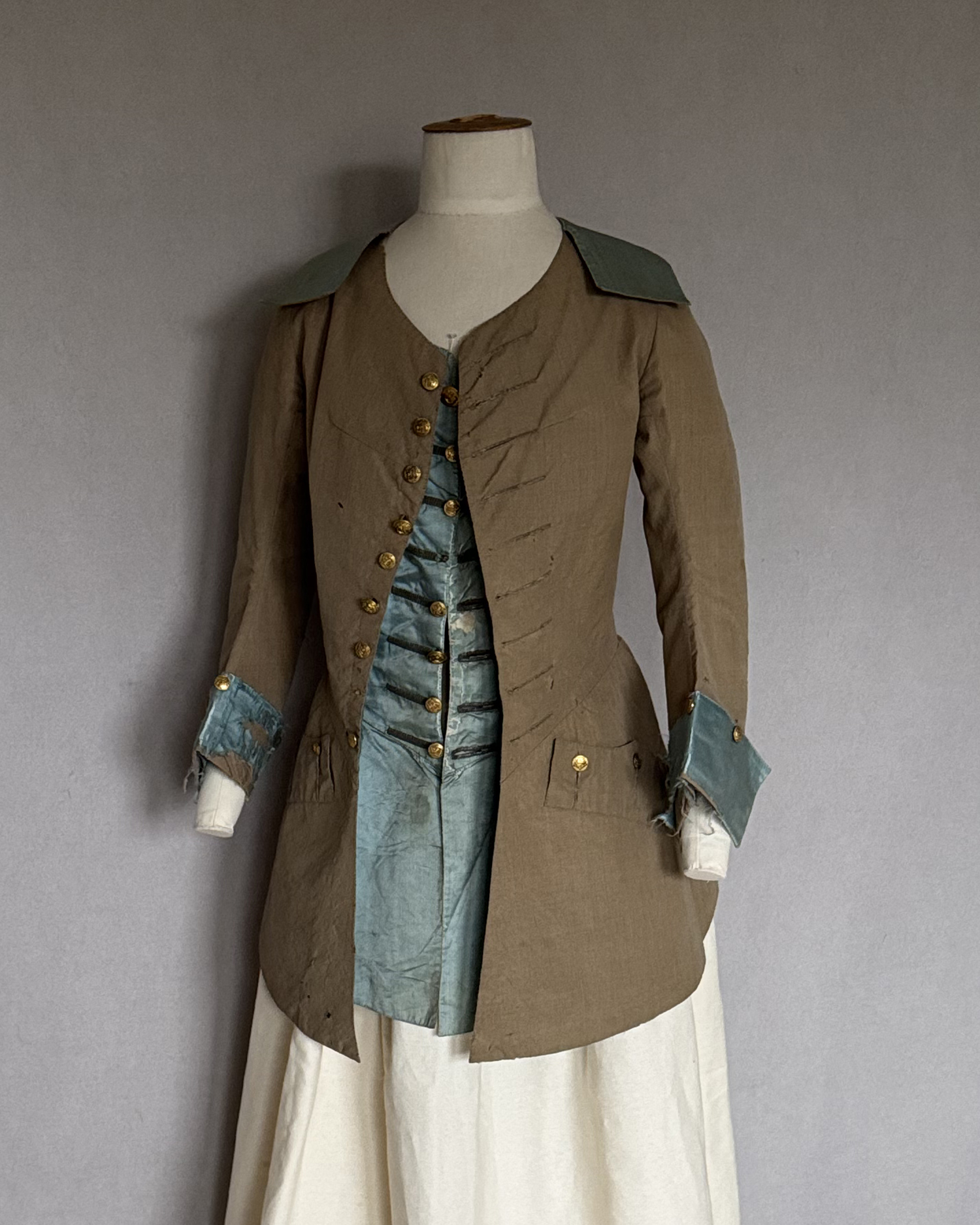 Rare Georgian Riding Habit
