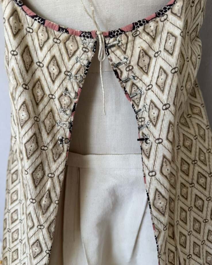 Caraco patchwork print