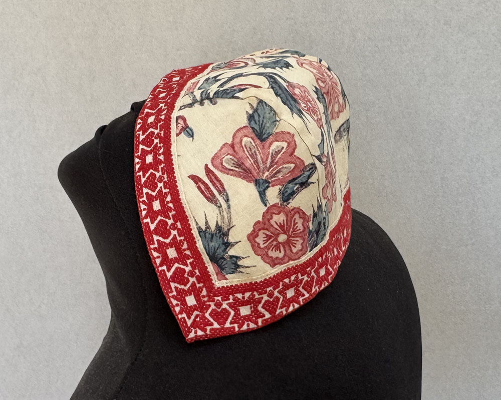 Indian Chintz Bonnet