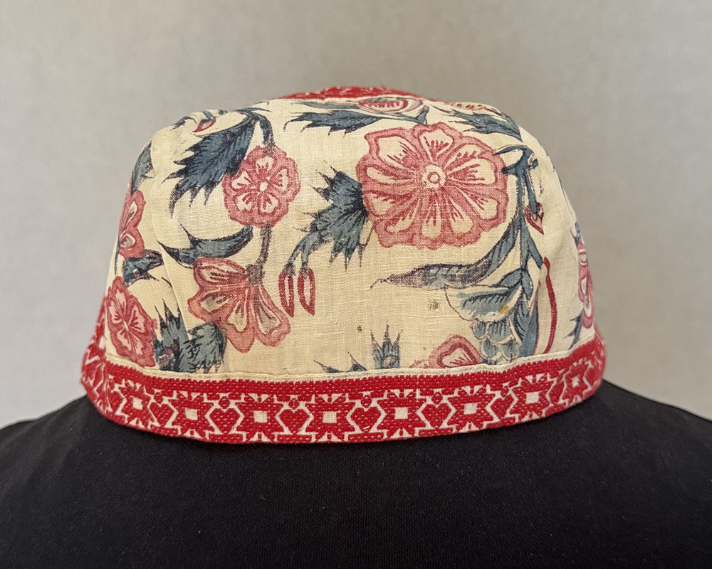 Indian Chintz Bonnet