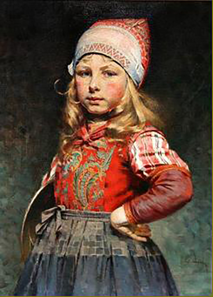 Indian Chintz Bonnet