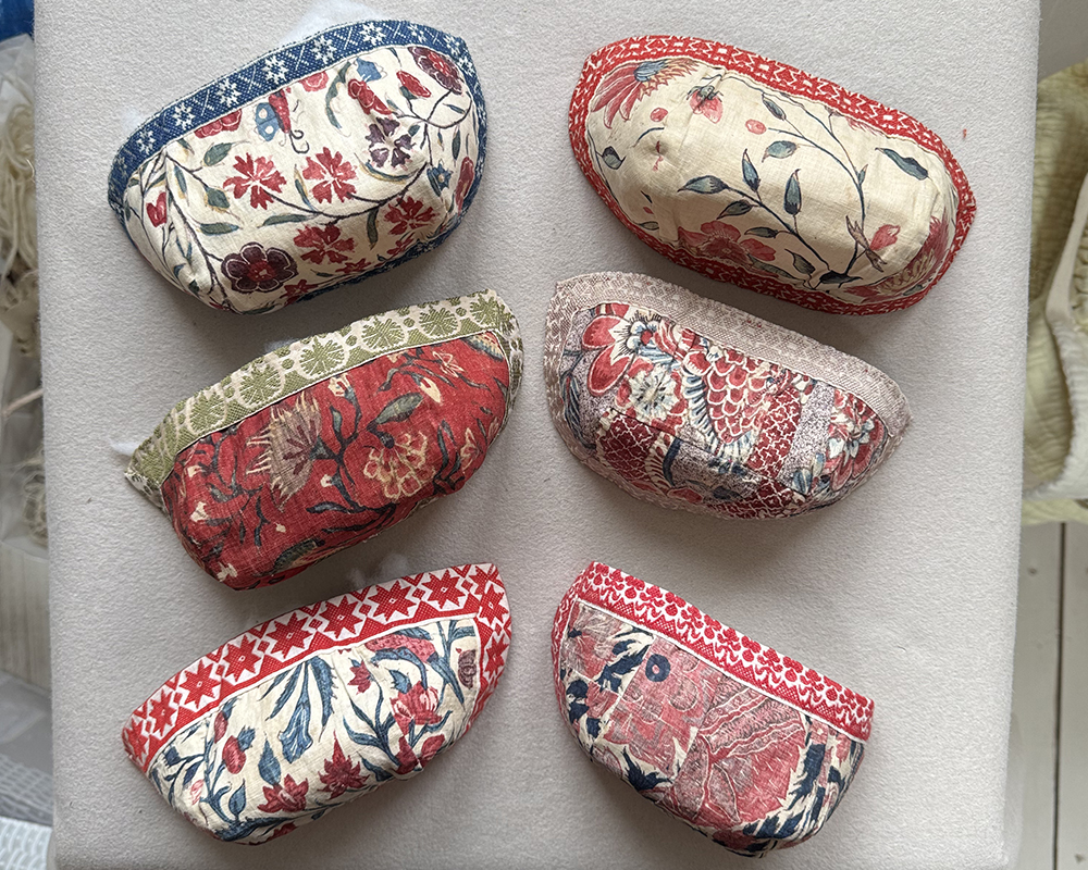 Indian Chintz Bonnets