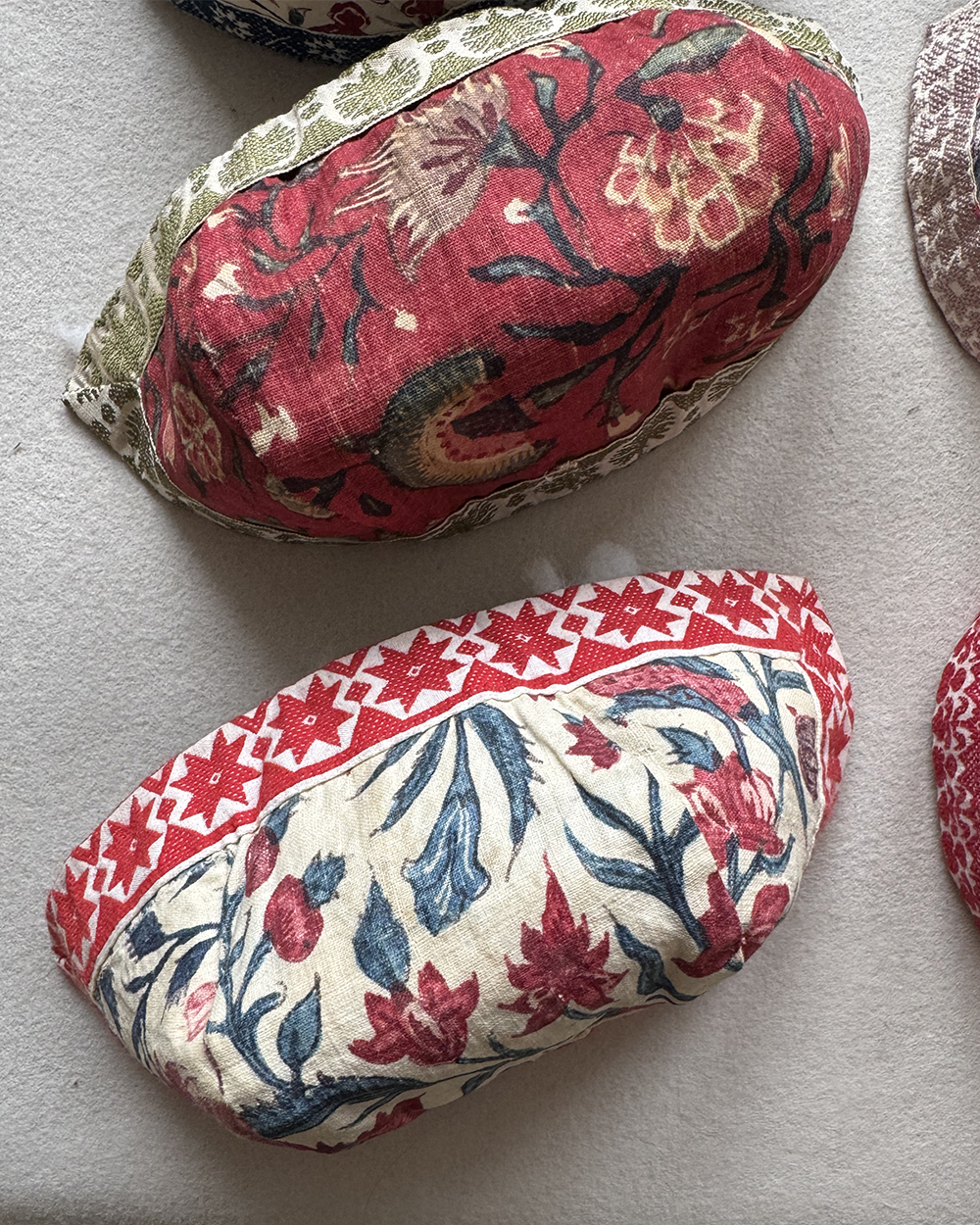 Indian Chintz Bonnets