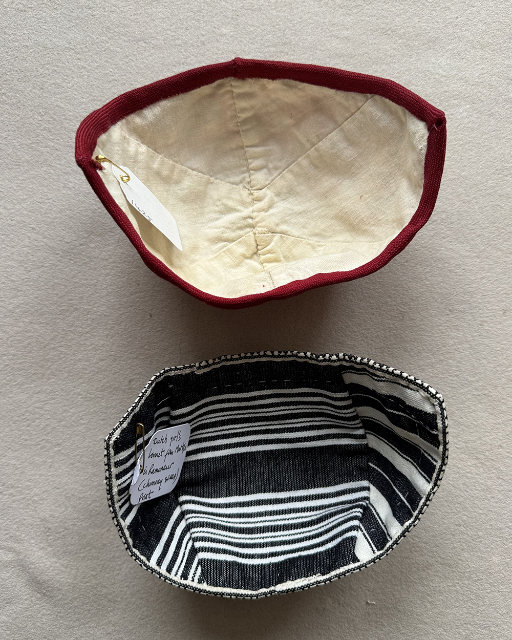 Indian Chintz Bonnets