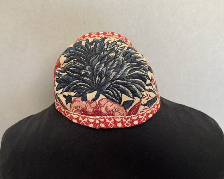 Indian Chintz Bonnet