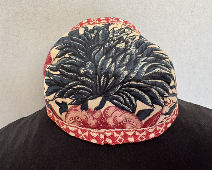 Indian Chintz Bonnet