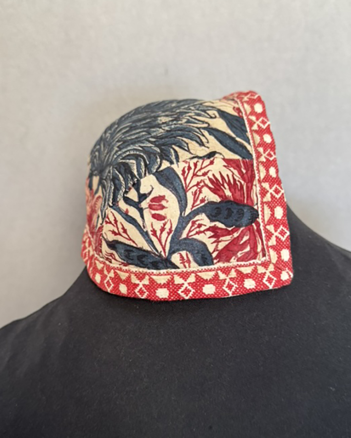 Indian Chintz Bonnet