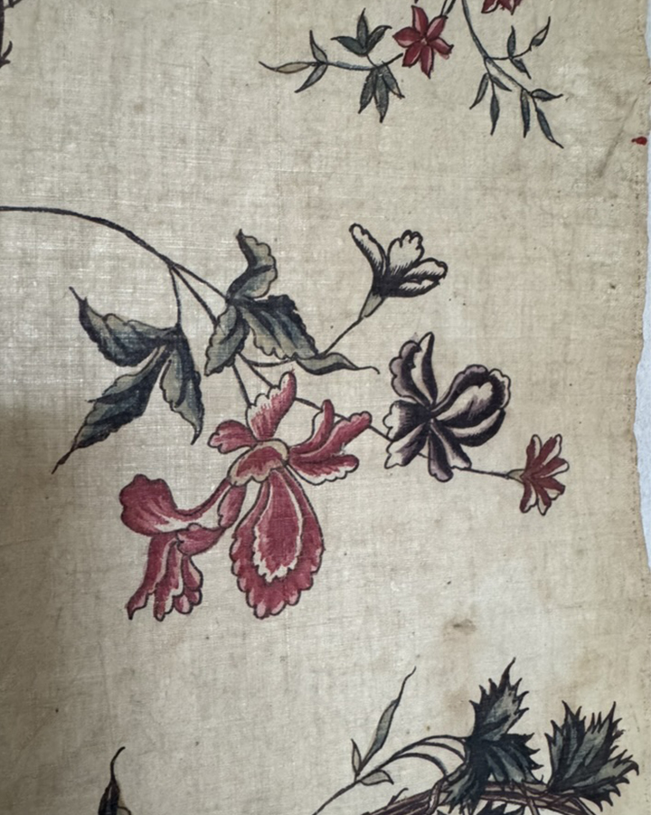 Indian Chintz Panel